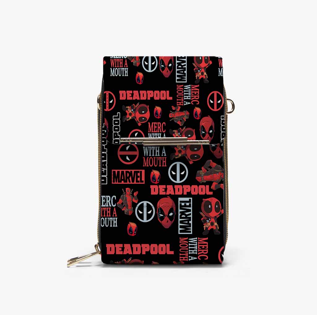 Deadpool Merc with a Mouth Mobile Phone Chest Bag