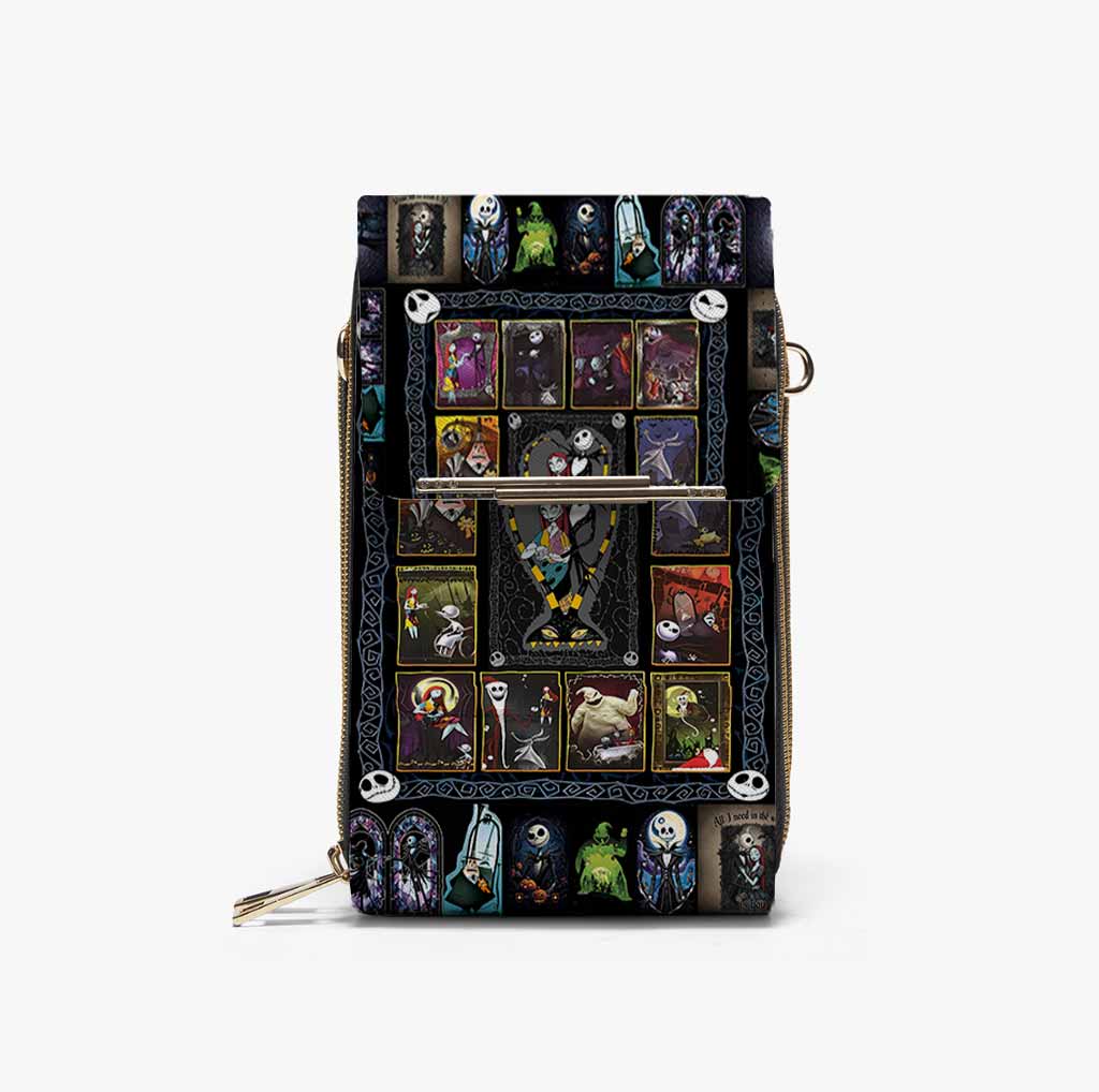 Jack & Sally The Nightmare Before Christmas Mobile Phone Chest Bag