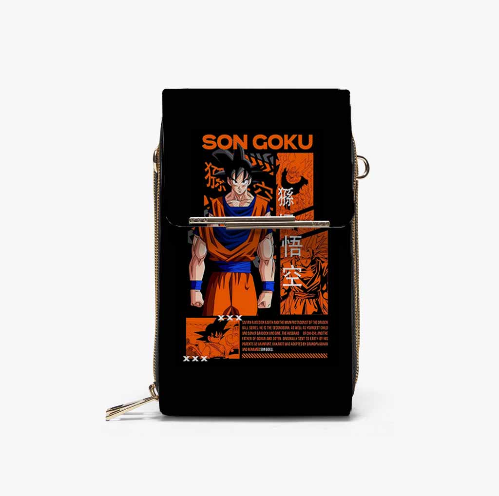 Dragon Ball Son Goku Mobile Phone Chest Bag