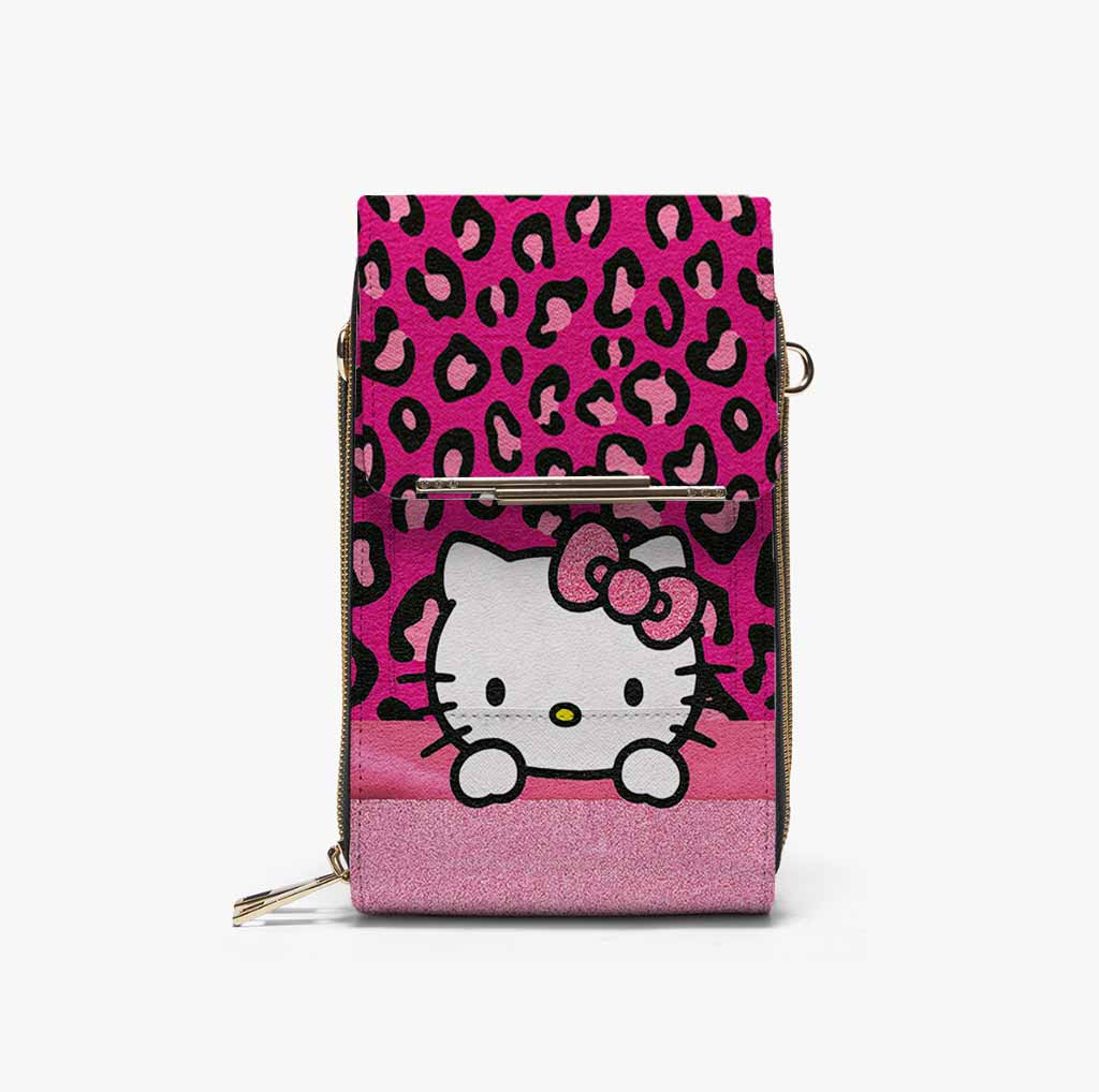 Hello Kitty Pink Bow Mobile Phone Chest Bag