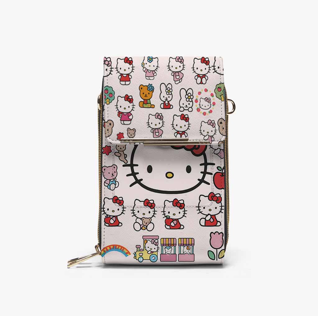 Hello Kitty Cute Pink Mobile Phone Chest Bag