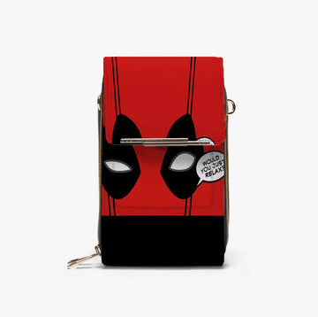 Deadpool Would You Just Relax Mobile Phone Chest Bag