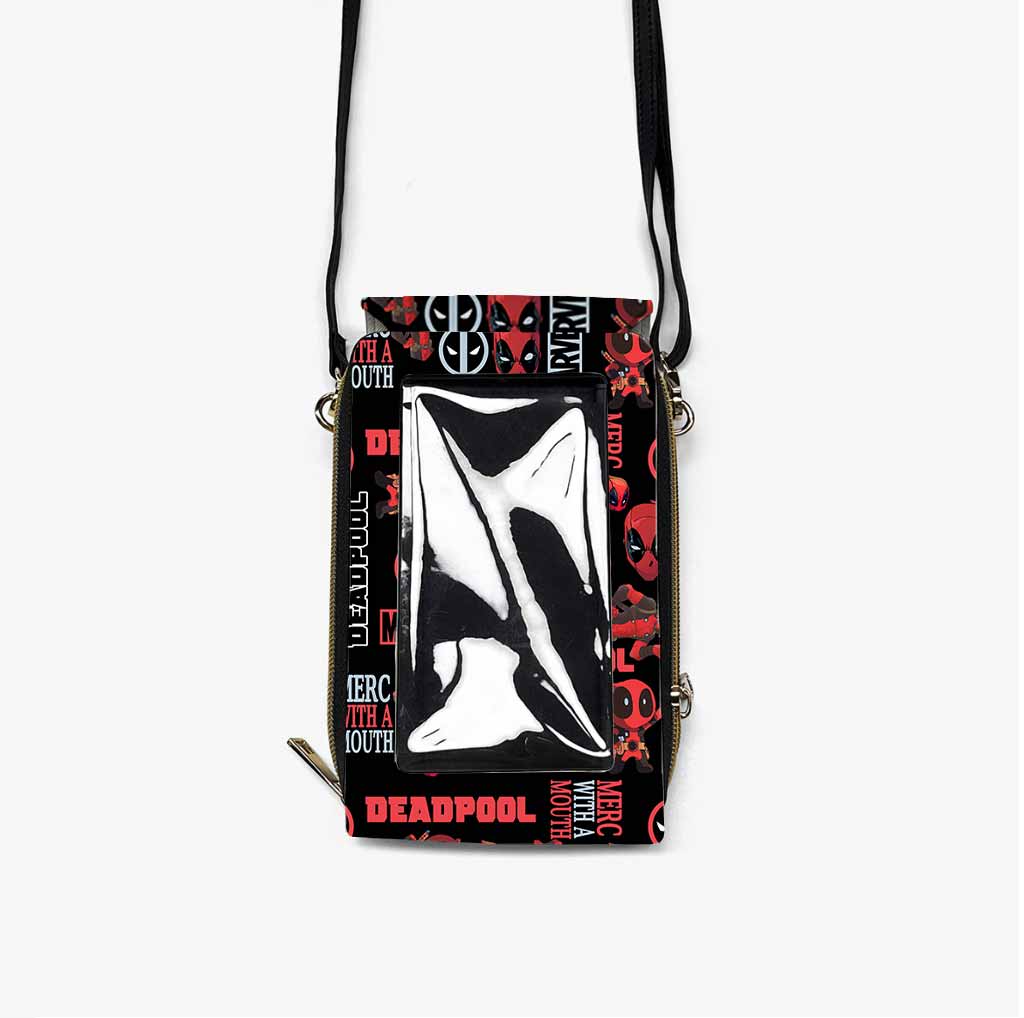 Deadpool Merc with a Mouth Mobile Phone Chest Bag