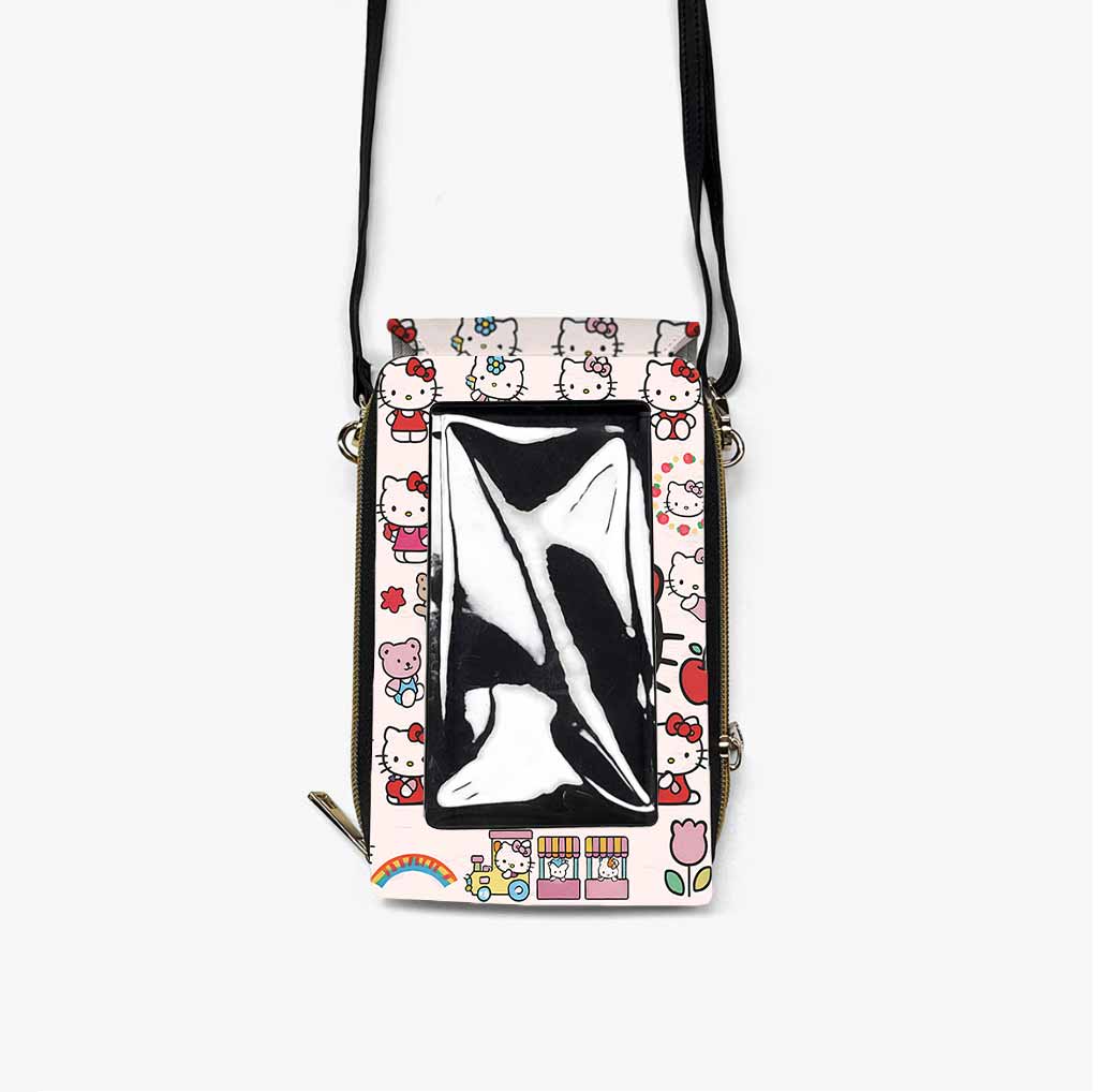 Hello Kitty Cute Pink Mobile Phone Chest Bag