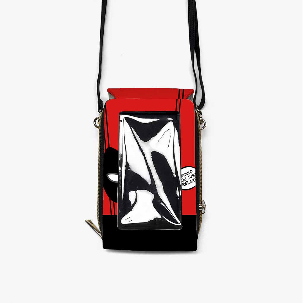 Deadpool Would You Just Relax Mobile Phone Chest Bag