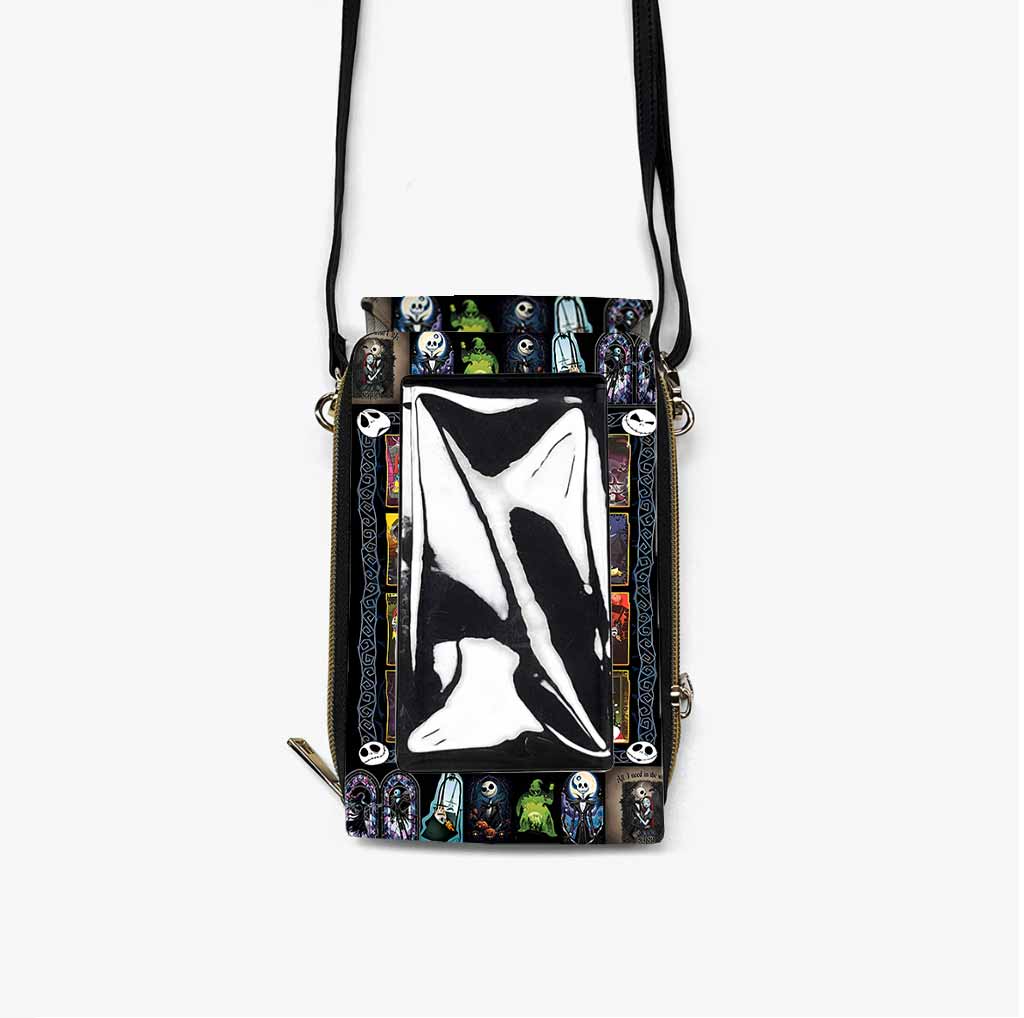 Jack & Sally The Nightmare Before Christmas Mobile Phone Chest Bag