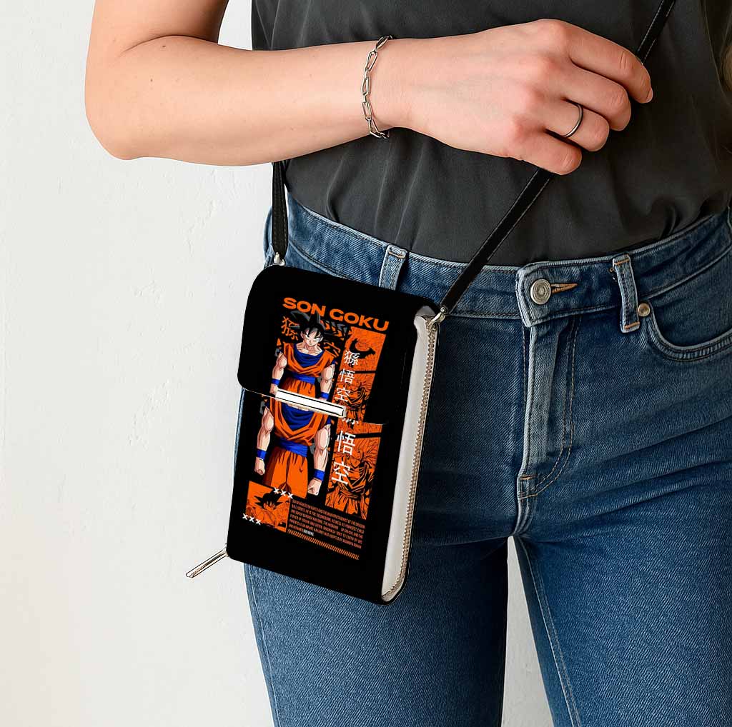 Dragon Ball Son Goku Mobile Phone Chest Bag