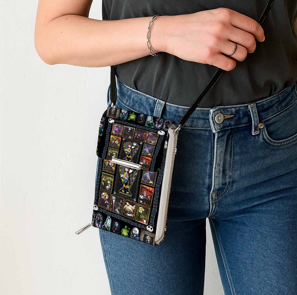 Jack & Sally The Nightmare Before Christmas Mobile Phone Chest Bag