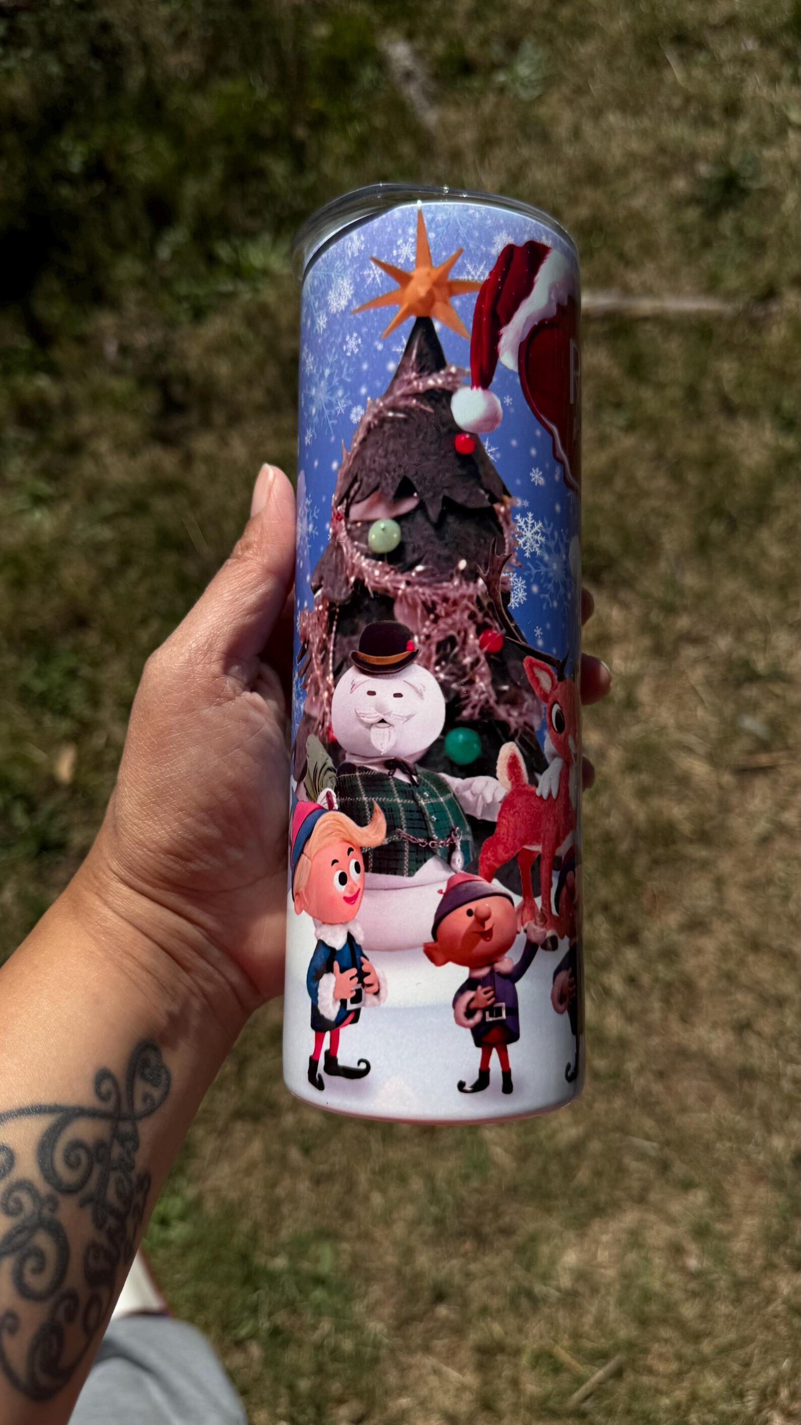 Rudolph Holiday Tumbler