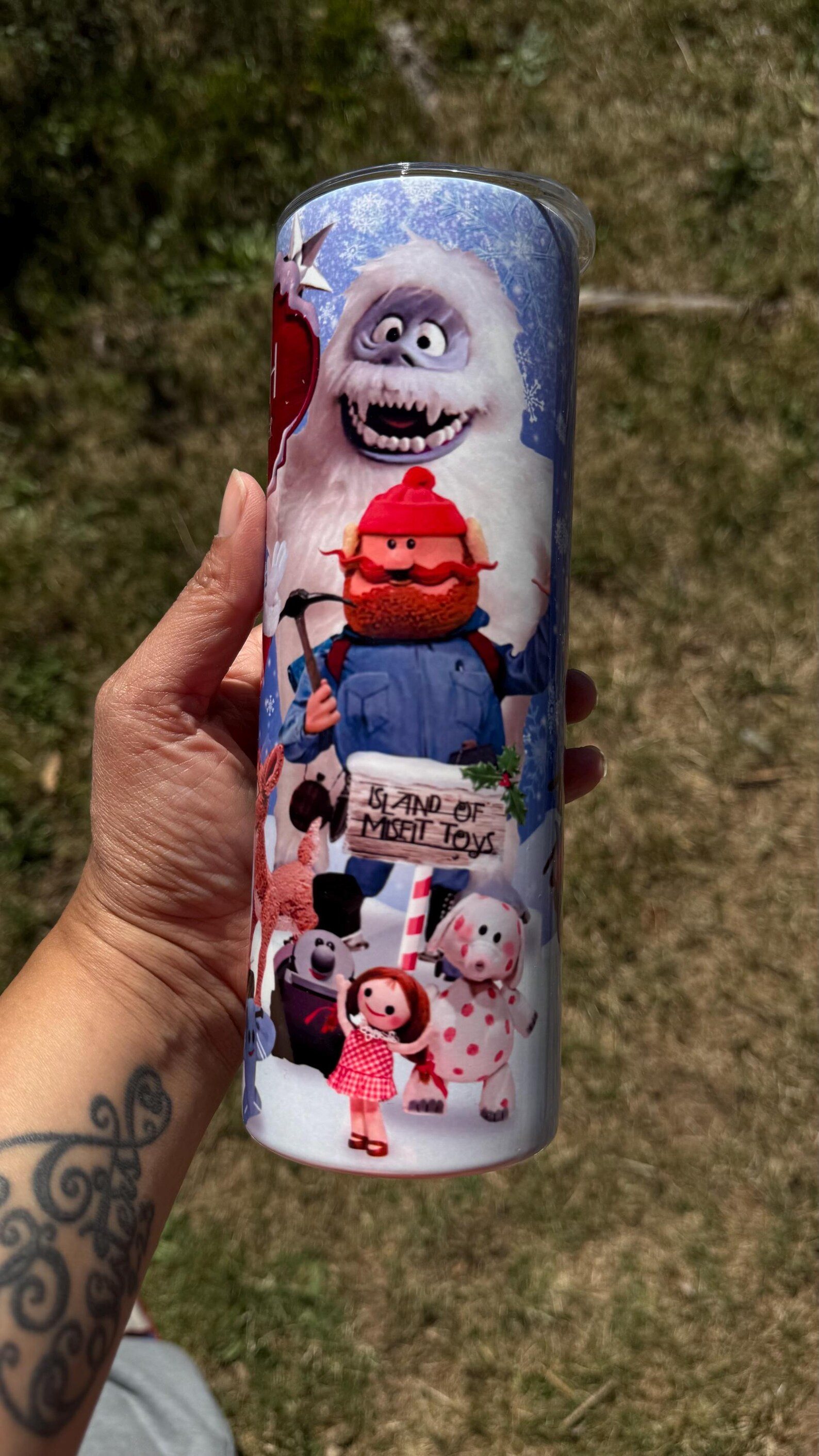 Rudolph Holiday Tumbler