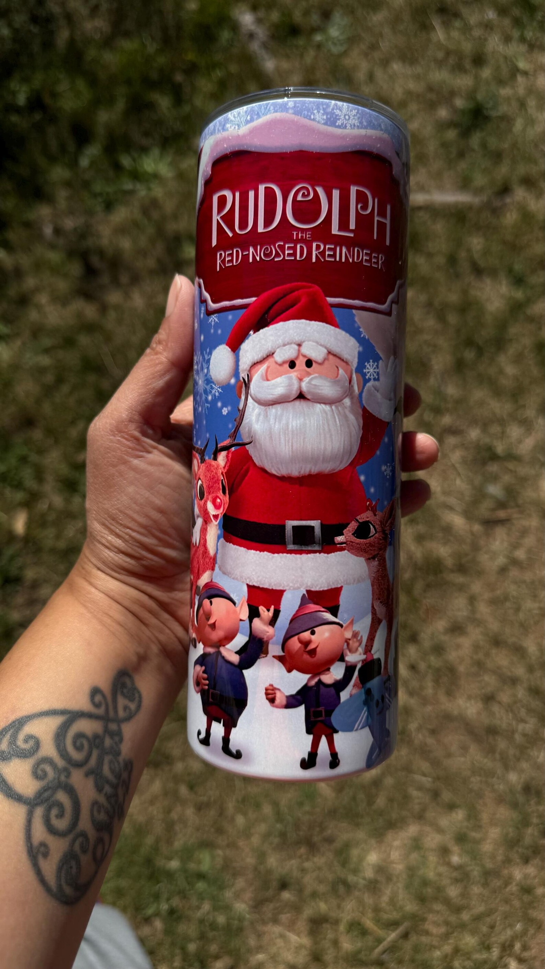 Rudolph Holiday Tumbler