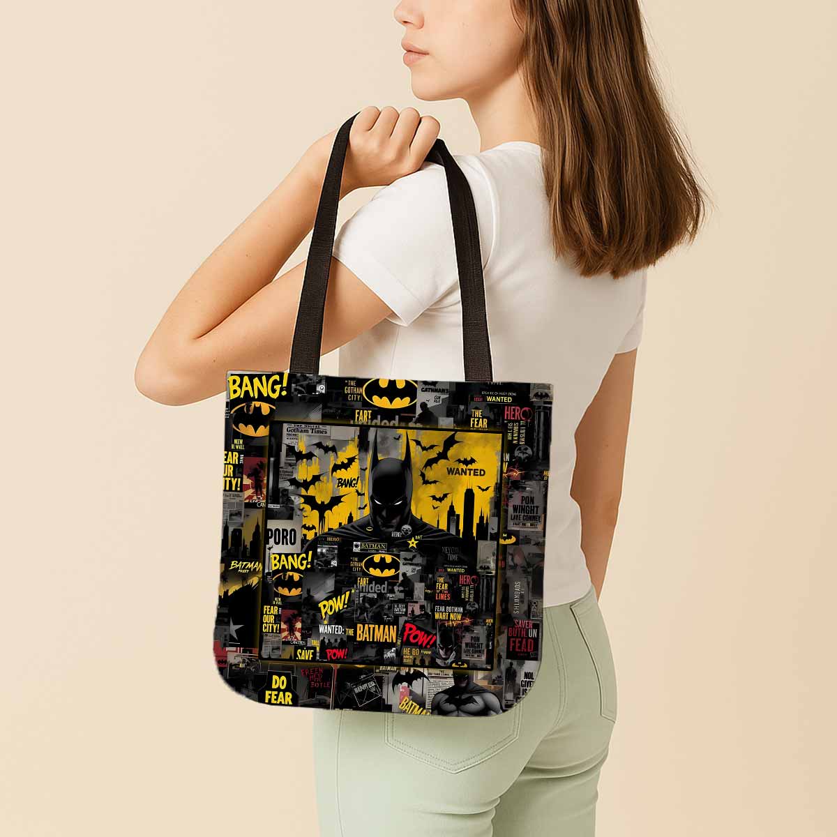 Batman Canvas Tote Bag