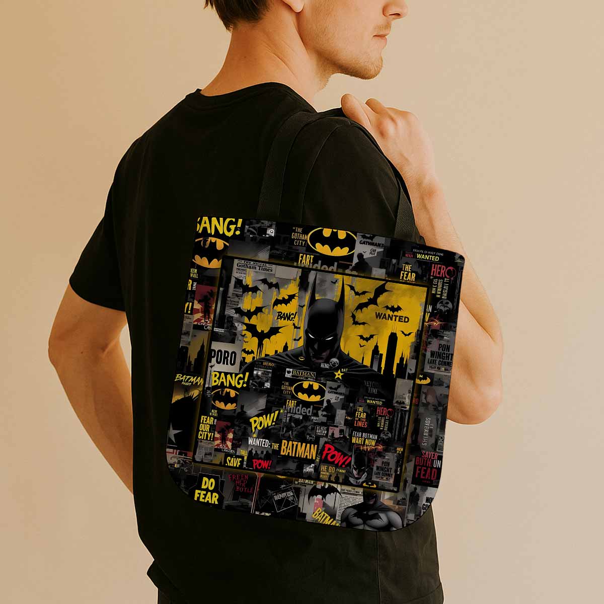 Batman Canvas Tote Bag