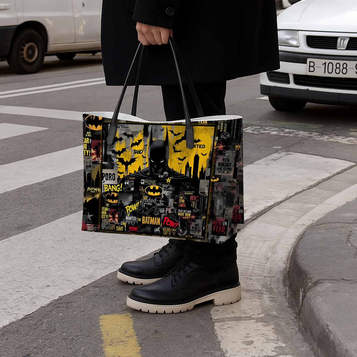 Batman Hand Bag and Mini Purse Set