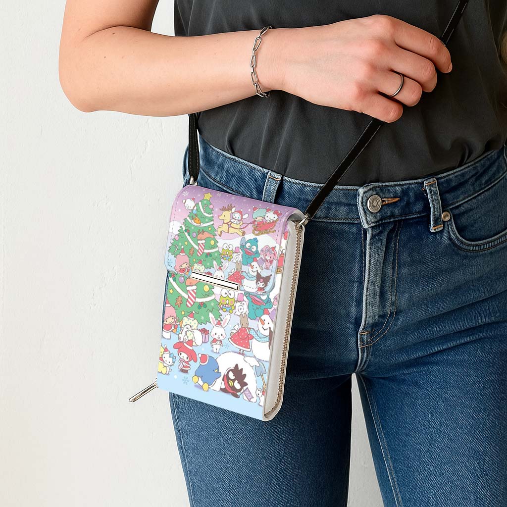 Christmas Hello Kitty Mobile Phone Chest Bag - Image 3