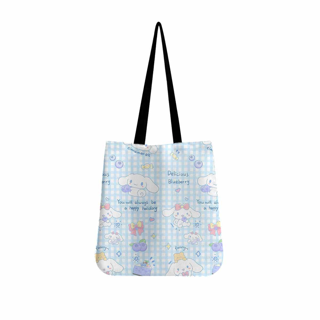 Cinnamoroll Blueberry Canvas Tote Bag