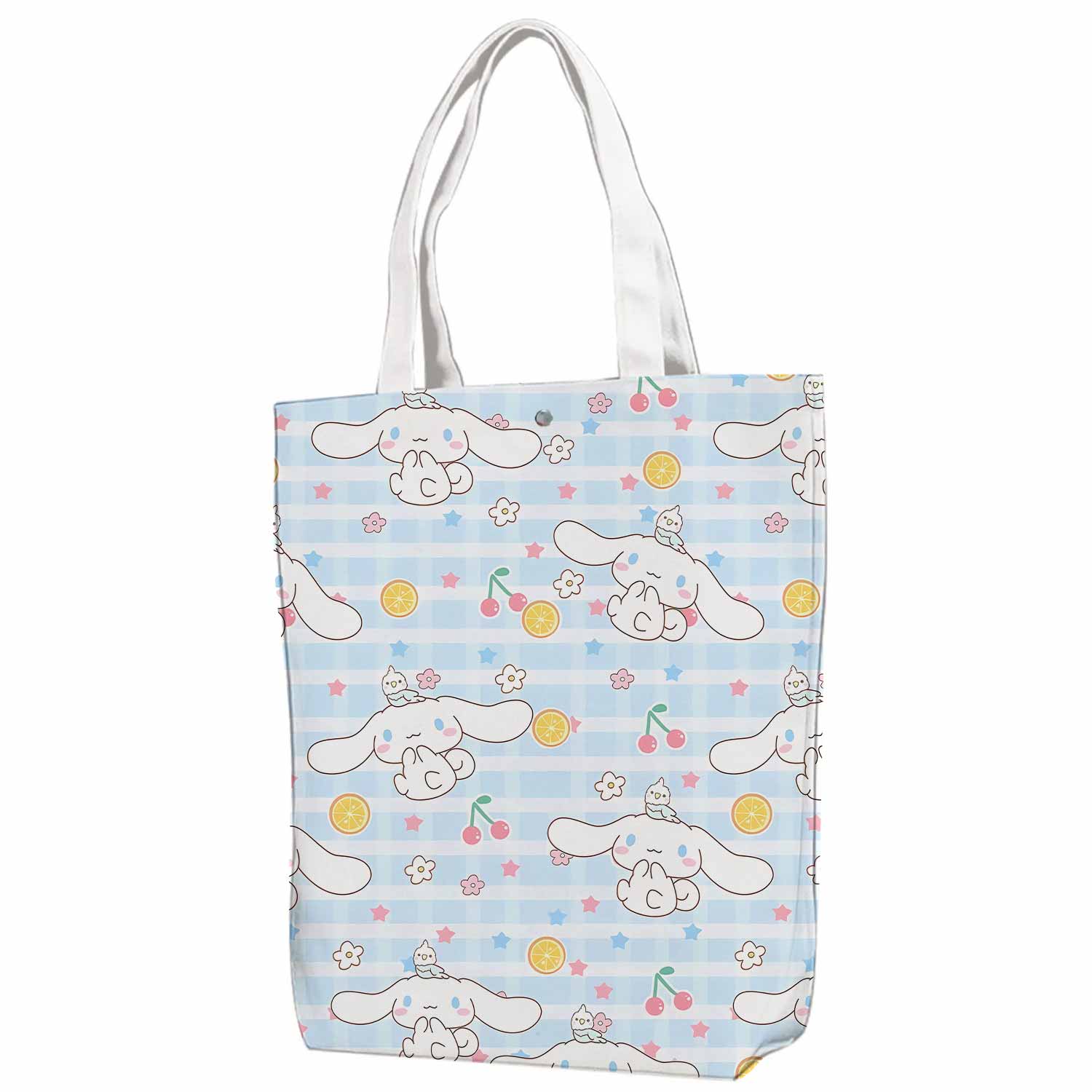 Cinnamoroll Cherry Canvas Bag with Shoulder Strap