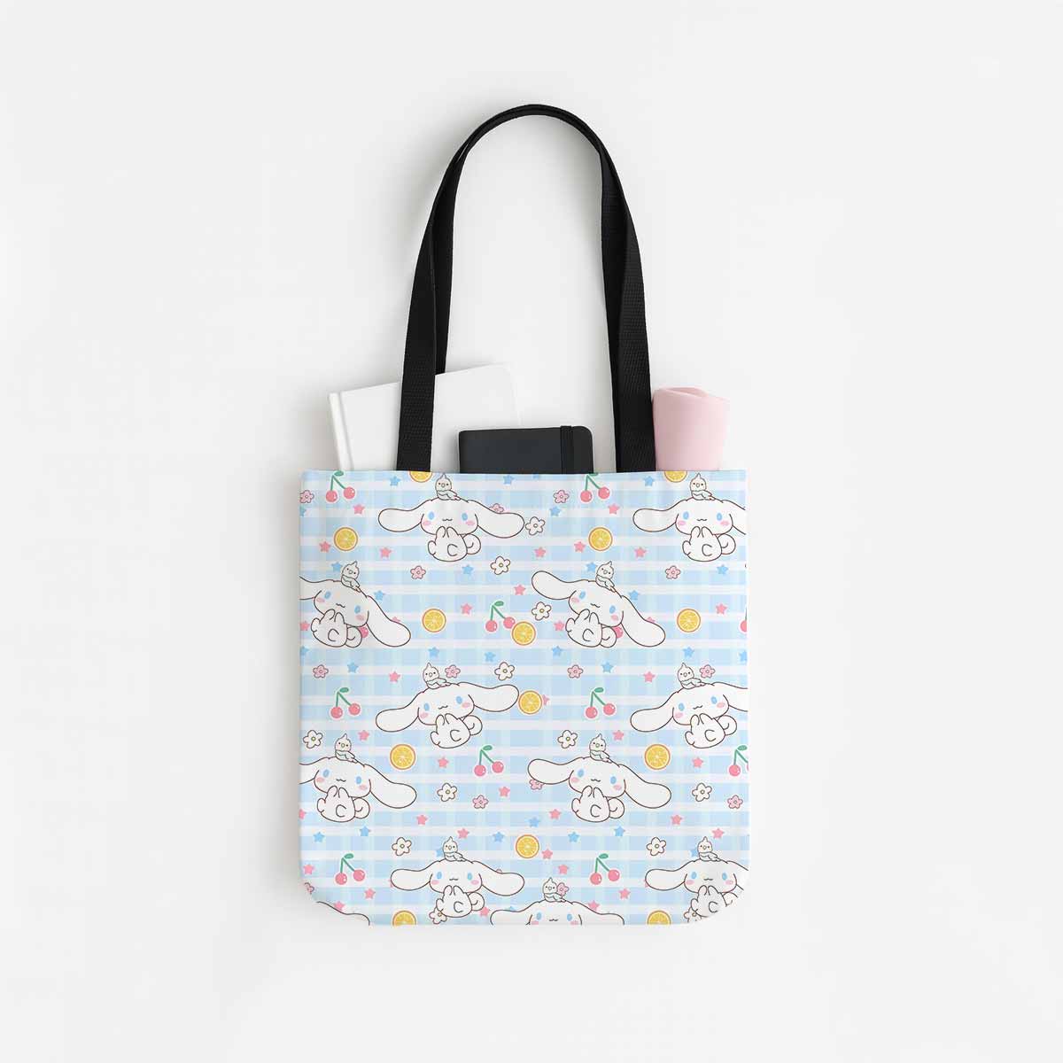 Cinnamoroll Cherry Canvas Tote Bag