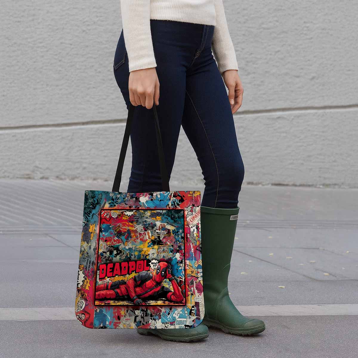 Deadpool Canvas Tote Bag