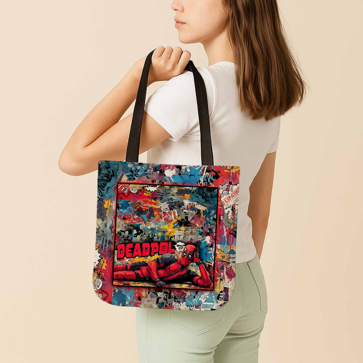 Deadpool Canvas Tote Bag