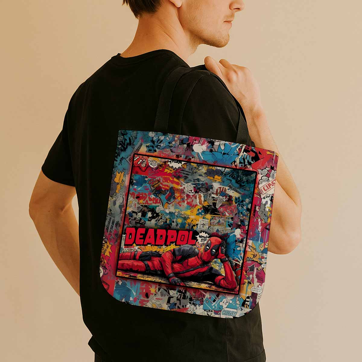 Deadpool Canvas Tote Bag
