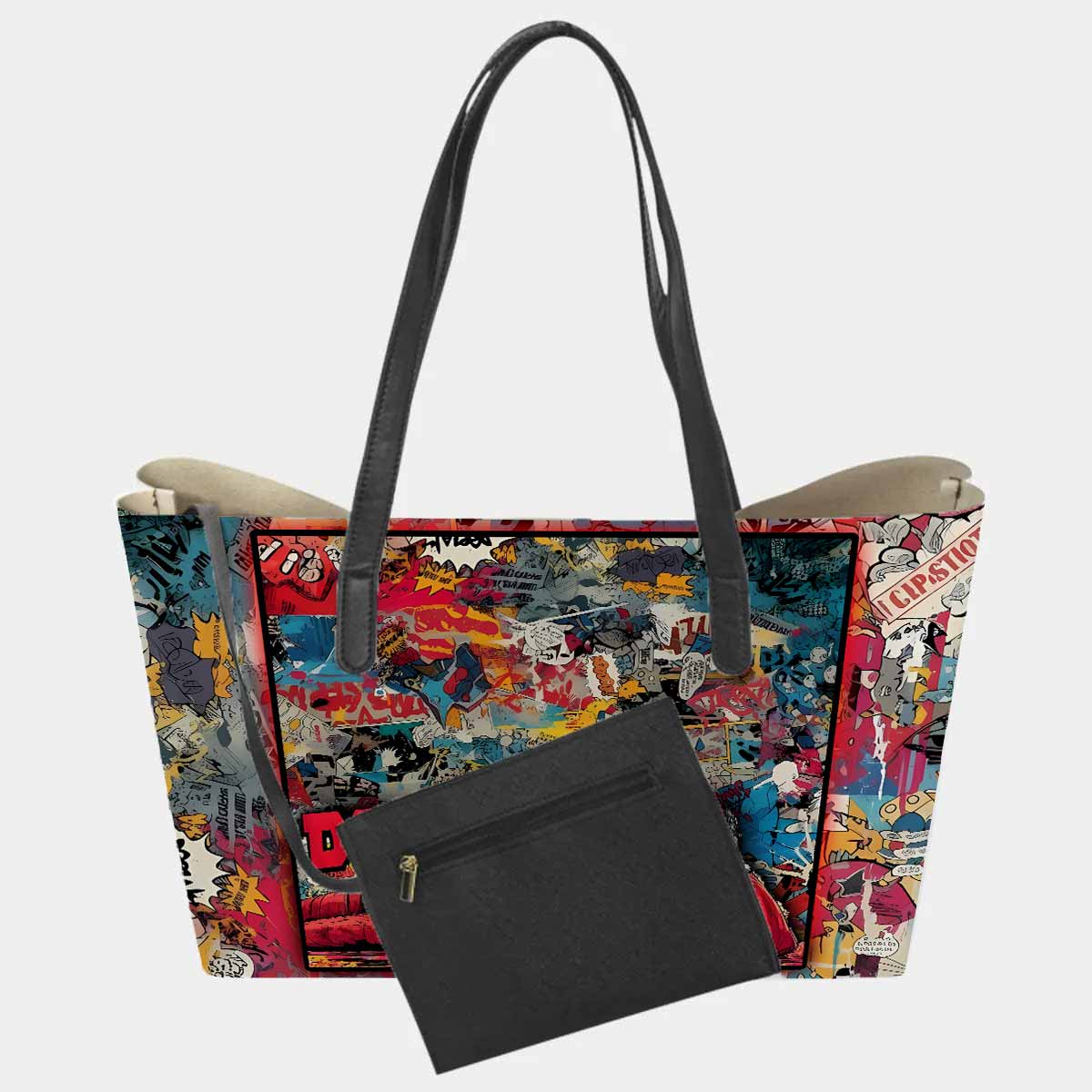 Deadpool Hand Bag and Mini Purse Set