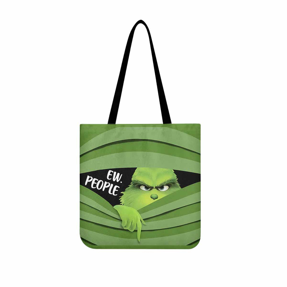Ew People Grinch Canvas Tote Bag