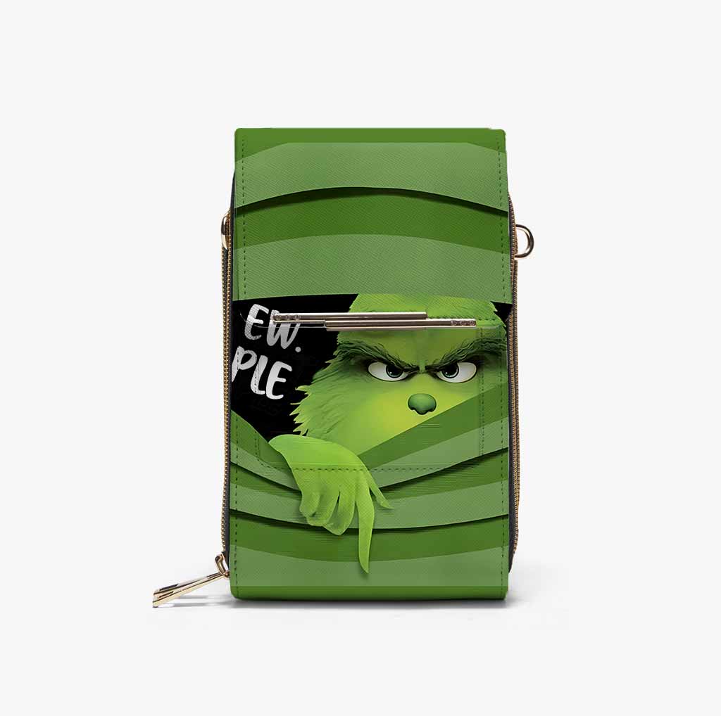 Ew People Grinch Mobile Phone Chest Bag
