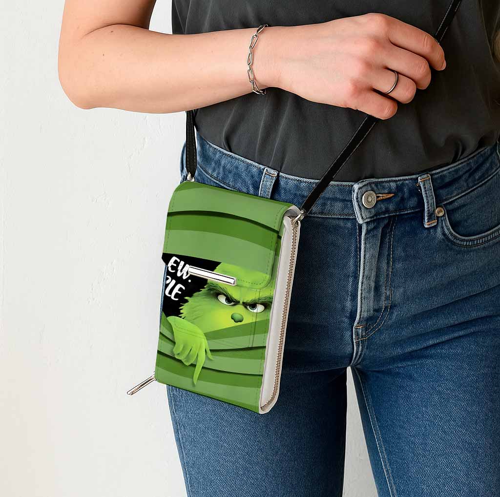 Ew People Grinch Mobile Phone Chest Bag