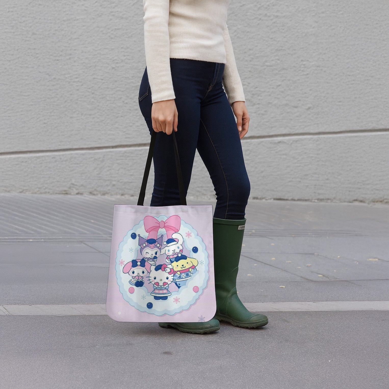 Hello Kitty Friends Canvas Tote Bag - Image 3