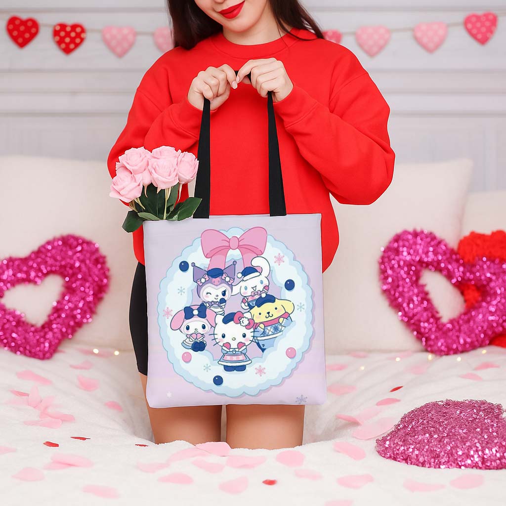 Hello Kitty Friends Canvas Tote Bag - Image 5