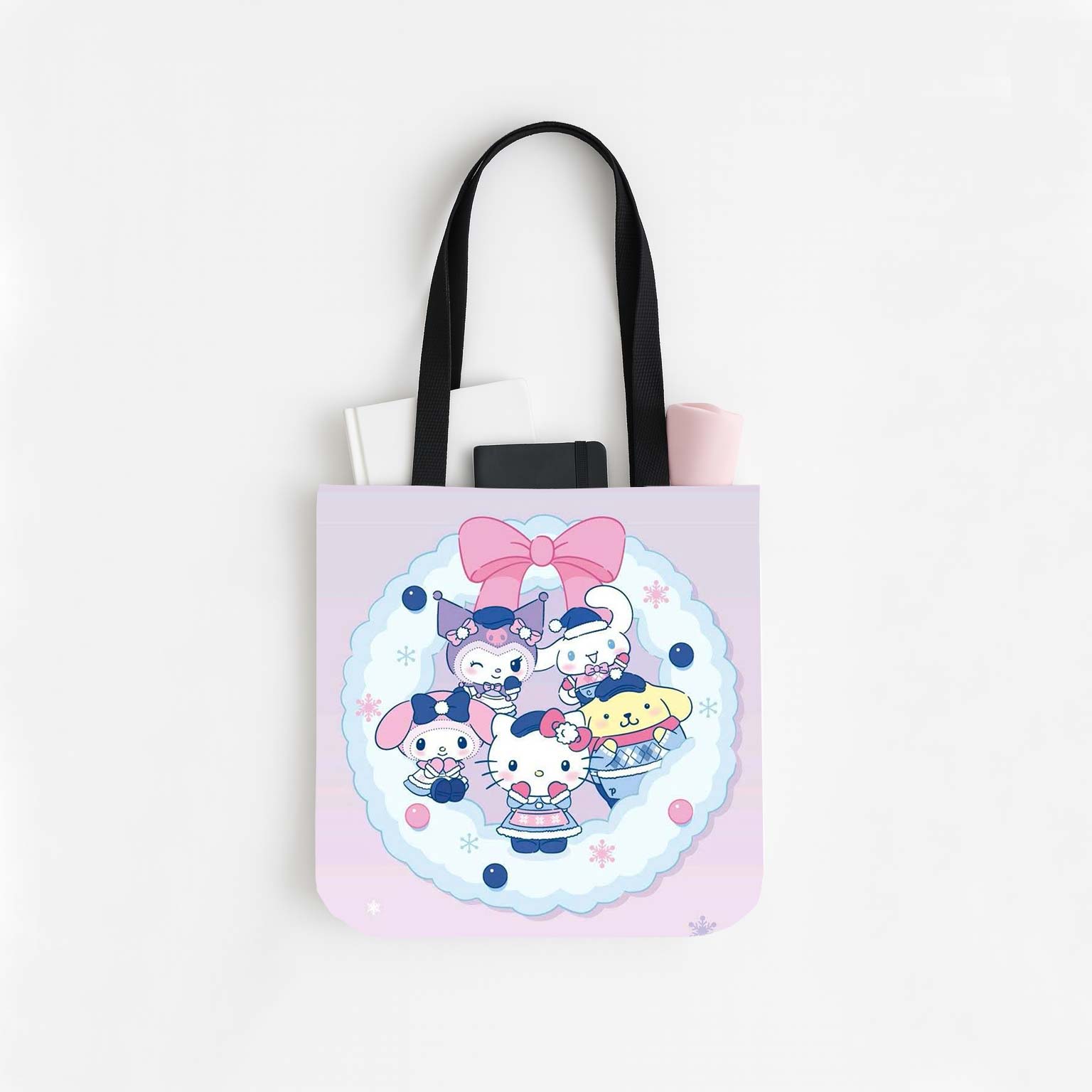 Hello Kitty Friends Canvas Tote Bag - Image 6