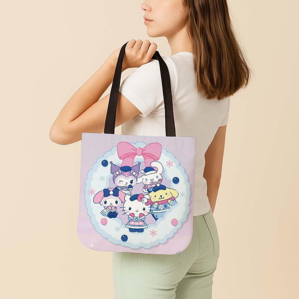 Hello Kitty Friends Canvas Tote Bag - Image 7
