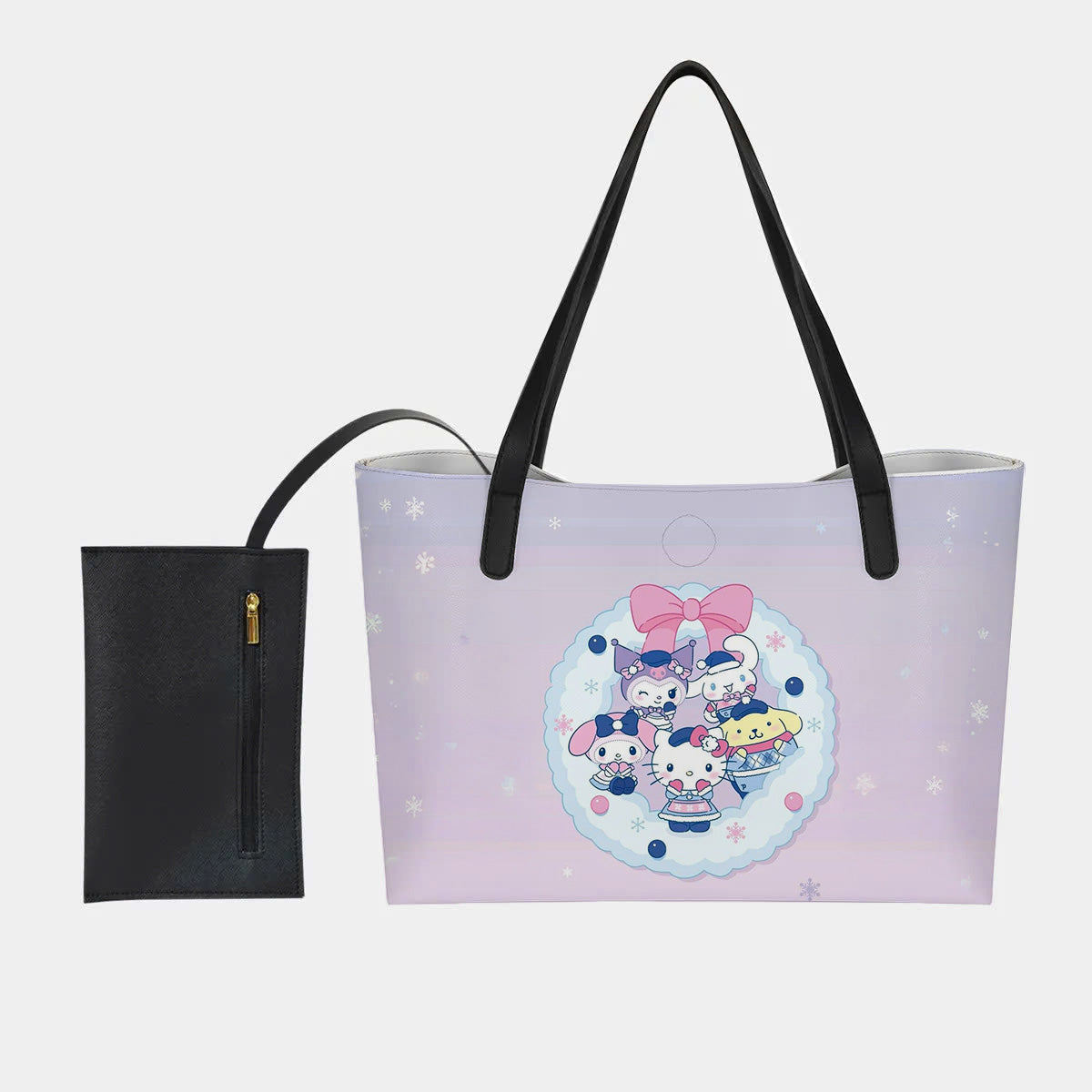 Hello Kitty Friends Hand Bag and Mini Purse Set - Image 1