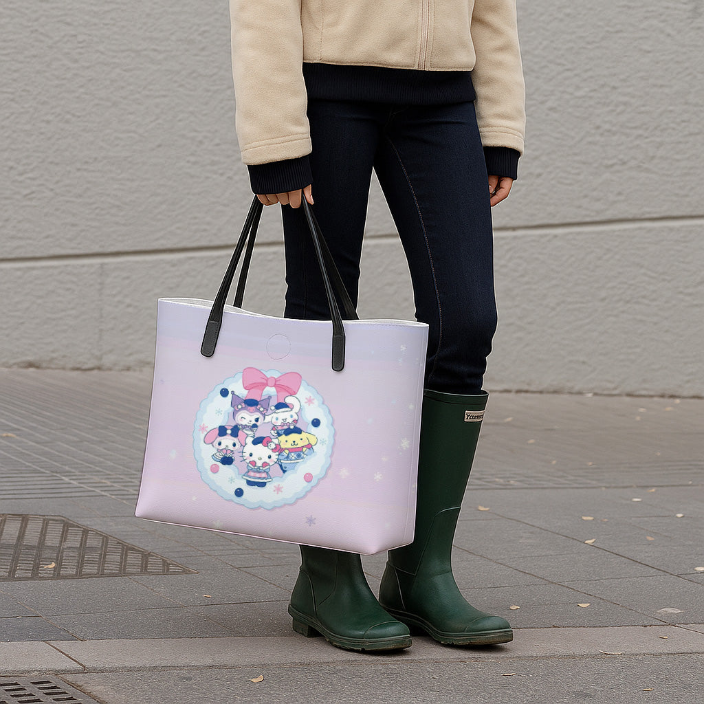 Hello Kitty Friends Hand Bag and Mini Purse Set - Image 5