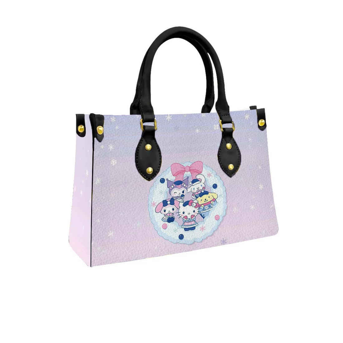 Hello Kitty Friends Women Tote Bag with Black Handles - Image 1