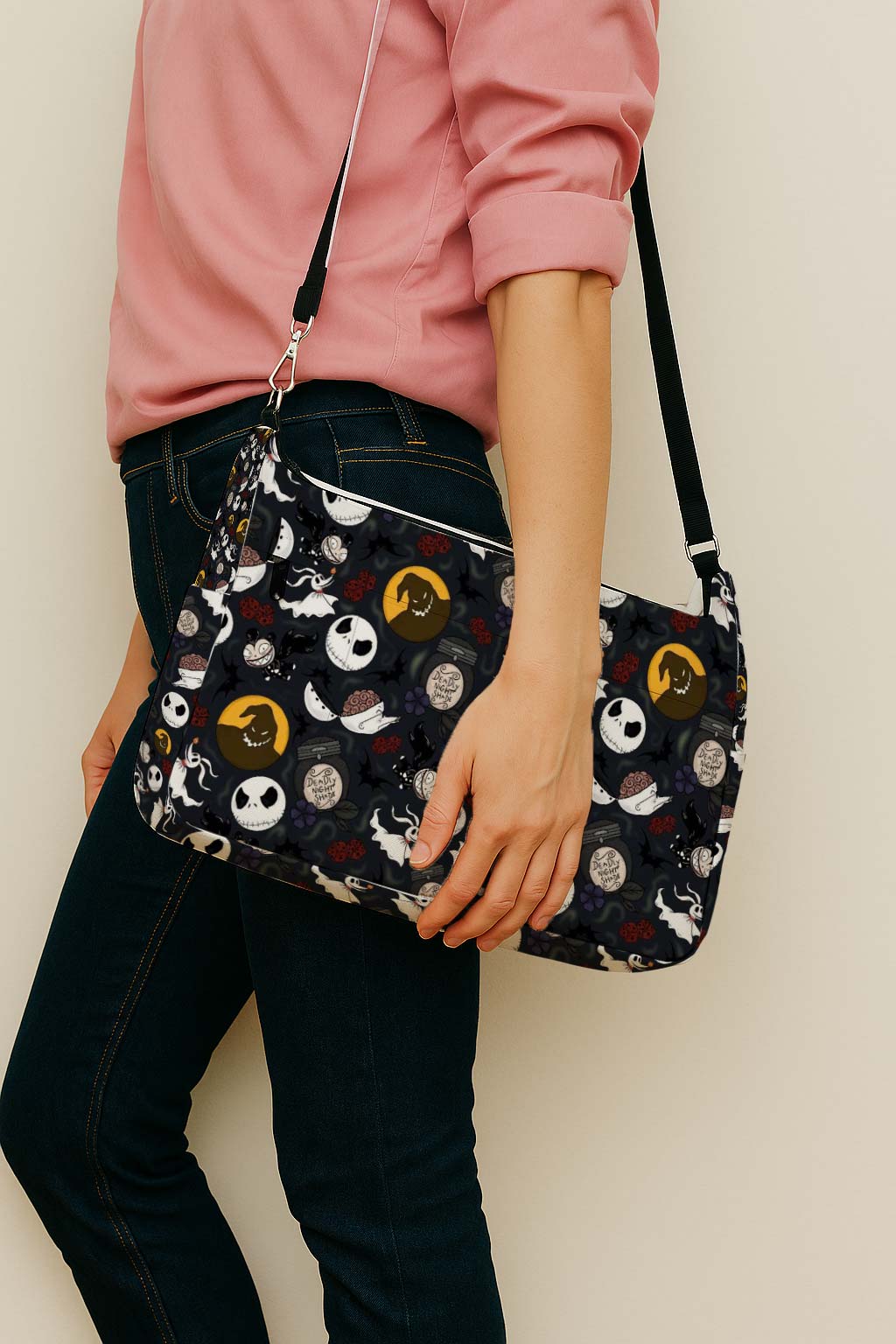 Jack Skellington & Oogie Boogie Messenger Bag - Image 4
