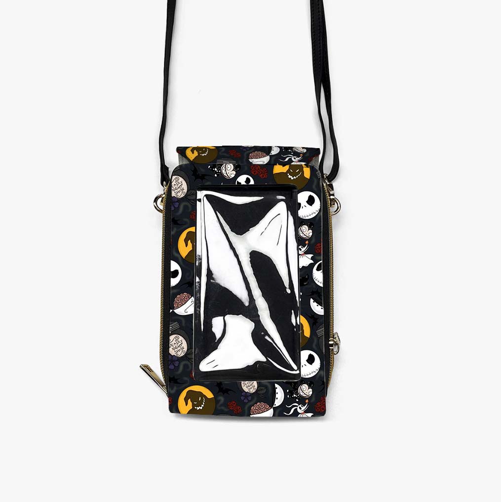 Jack Skellington & Oogie Boogie Mobile Phone Chest Bag - Image 1