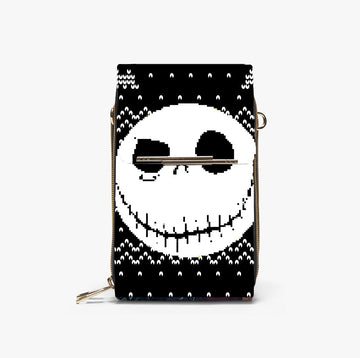 Jack Skellington Pumpkin Face Mobile Phone Chest Bag