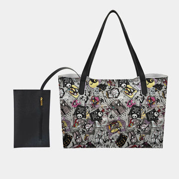 Jack Skellington & Sally Hand Bag and Mini Purse Set - Image 1