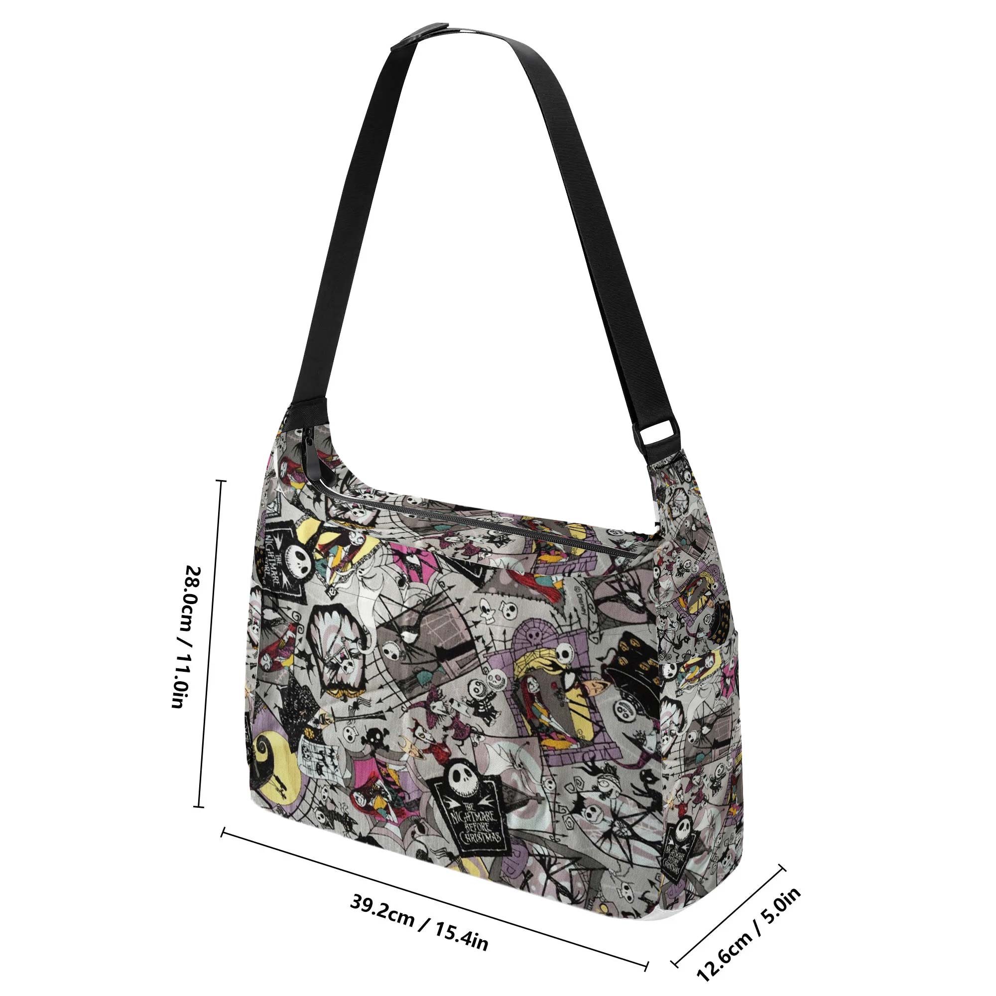 Jack Skellington & Sally Messenger Bag - Image 3