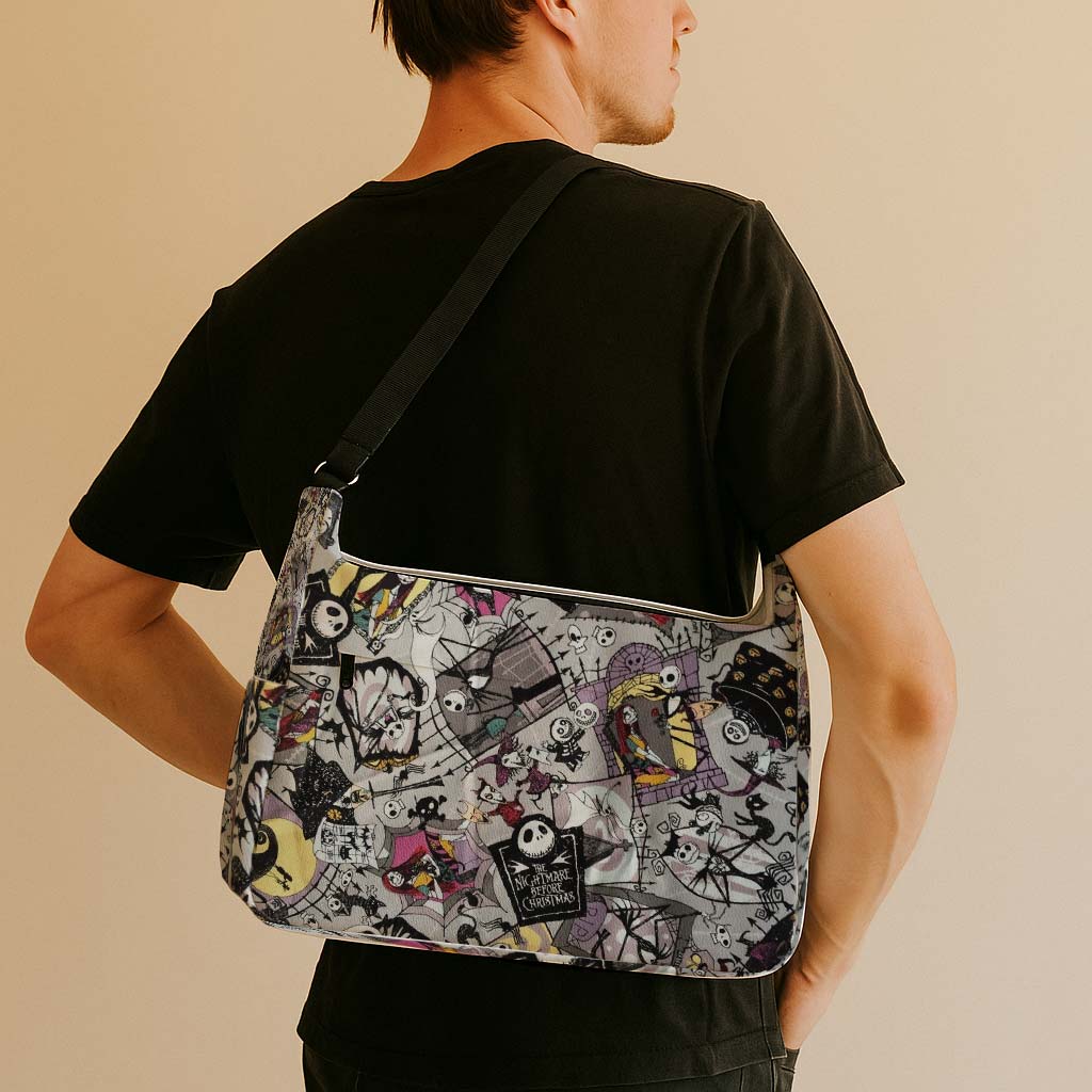 Jack Skellington & Sally Messenger Bag - Image 5
