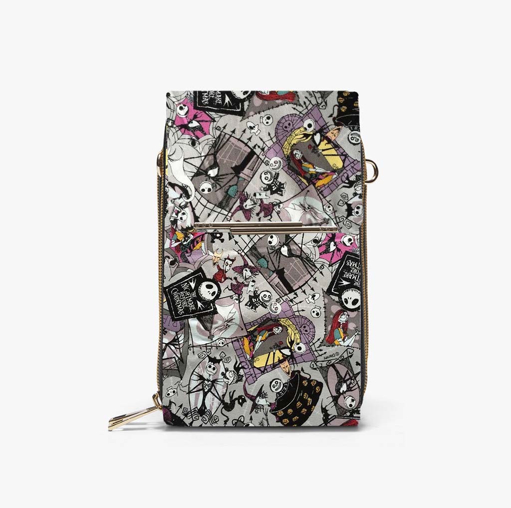 Jack Skellington & Sally Mobile Phone Chest Bag - Image 1