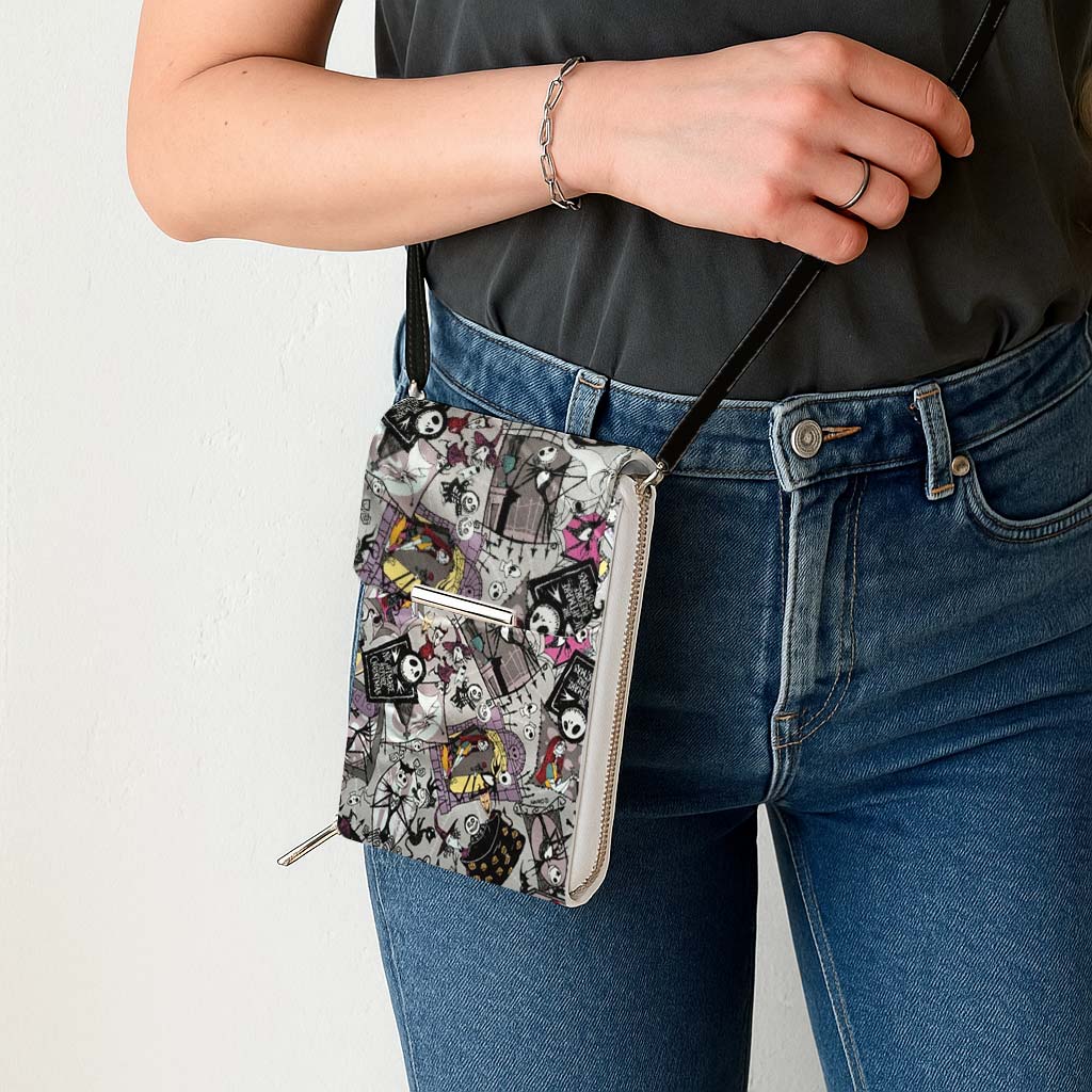 Jack Skellington & Sally Mobile Phone Chest Bag - Image 3