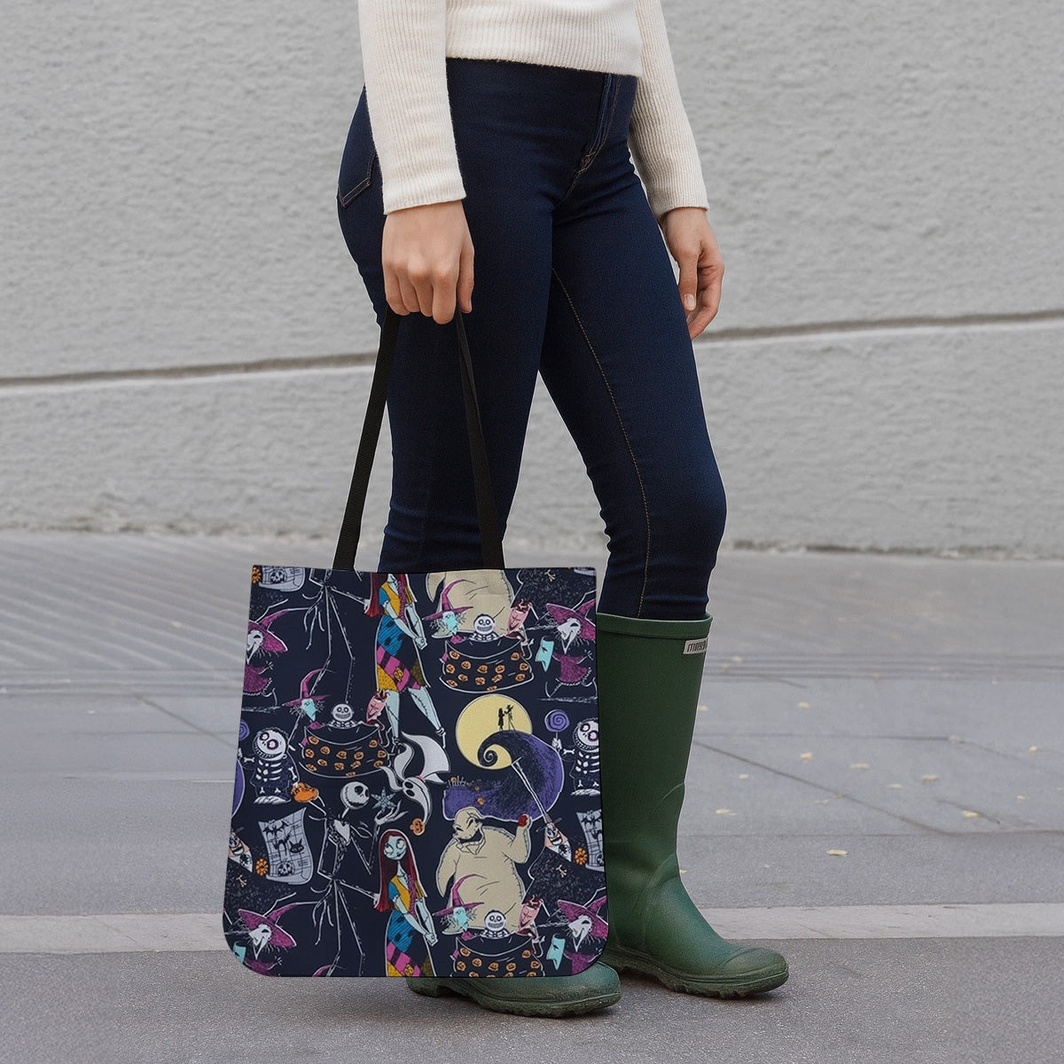 Nightmare Before Christmas Canvas Tote Bag