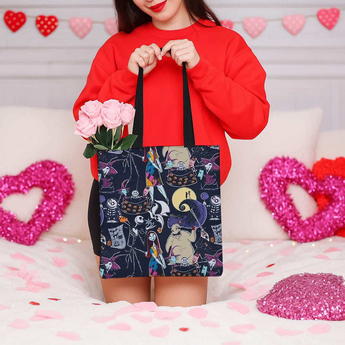 Nightmare Before Christmas Canvas Tote Bag