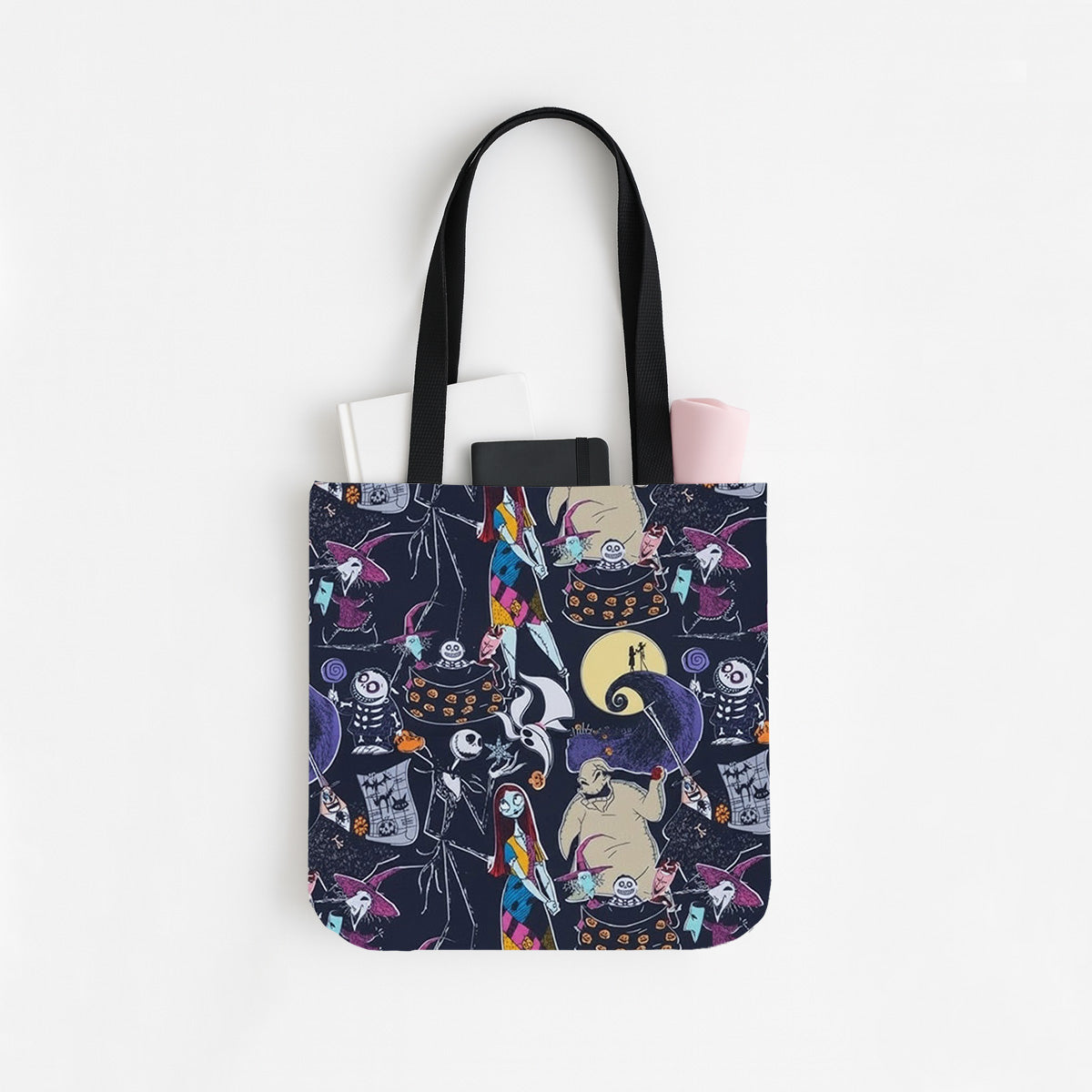 Nightmare Before Christmas Canvas Tote Bag