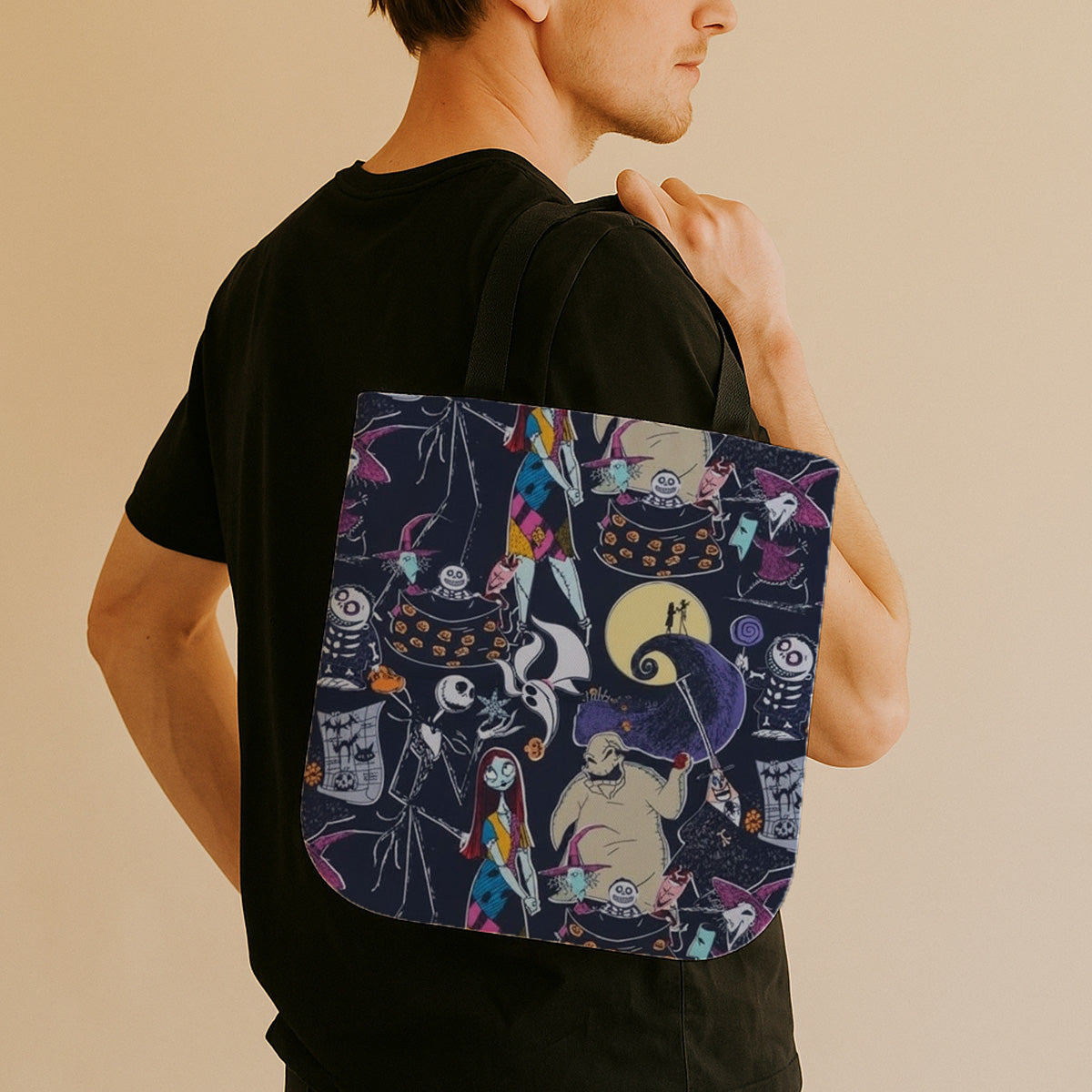 Nightmare Before Christmas Canvas Tote Bag