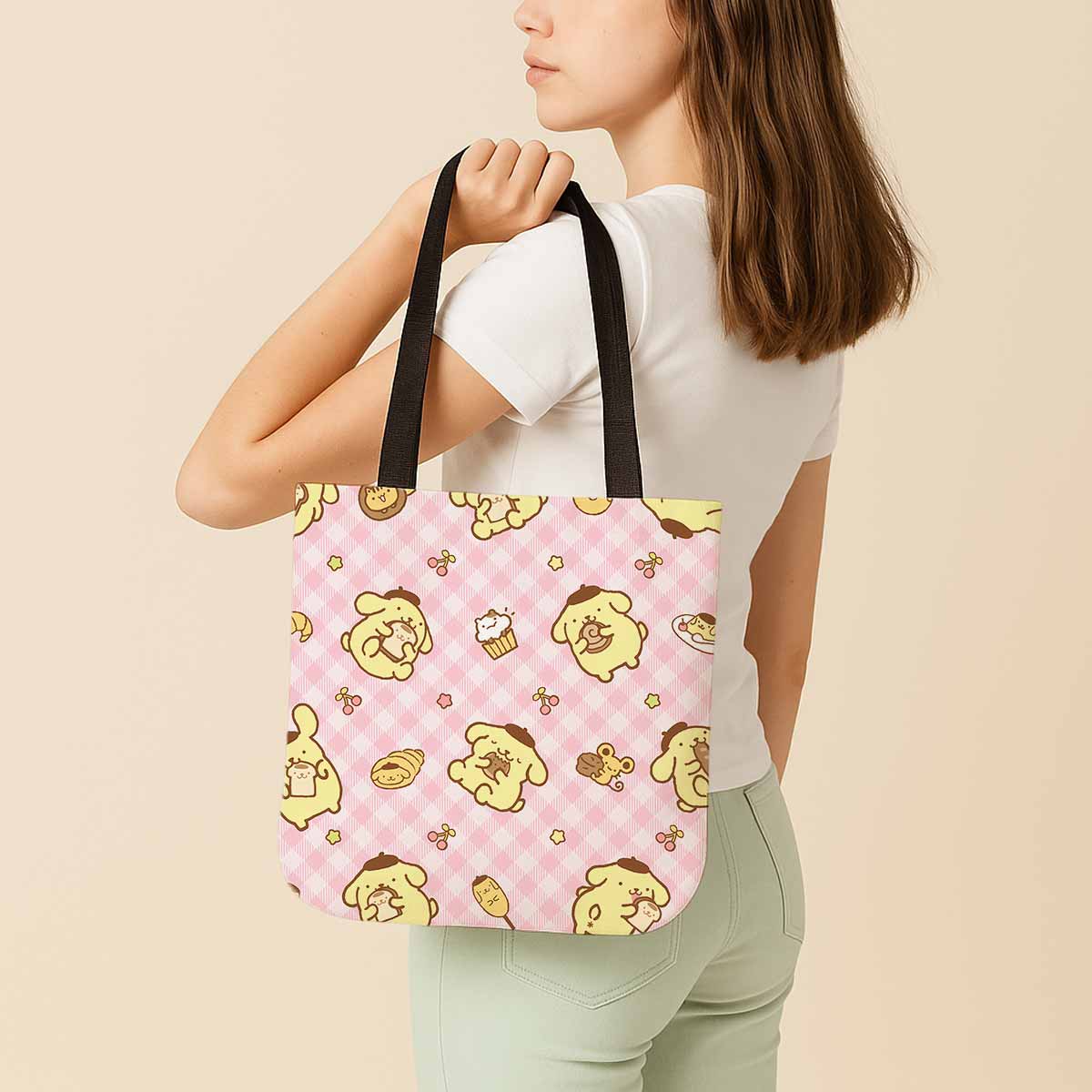 Pompompurin Canvas Tote Bag
