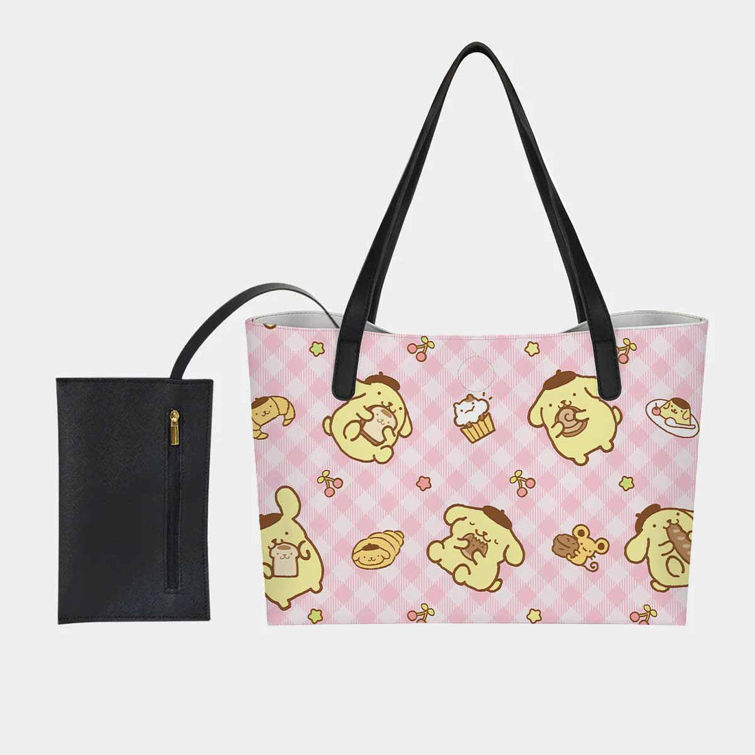 Pompompurin Hand Bag and Mini Purse Set